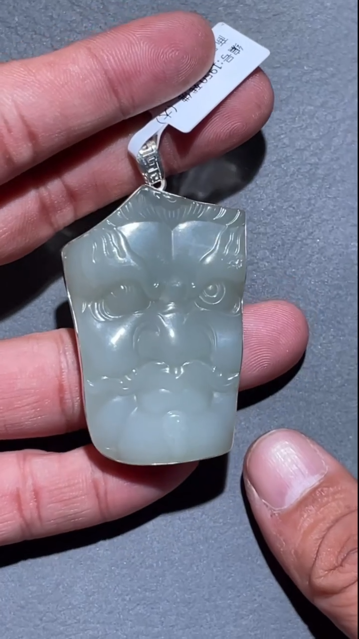 定制和田玉q001950   残佛款式挂件