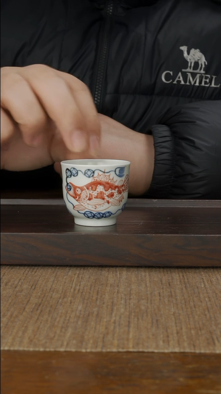 【闪购商品】摆件景德镇手工手绘茶具大器宛成