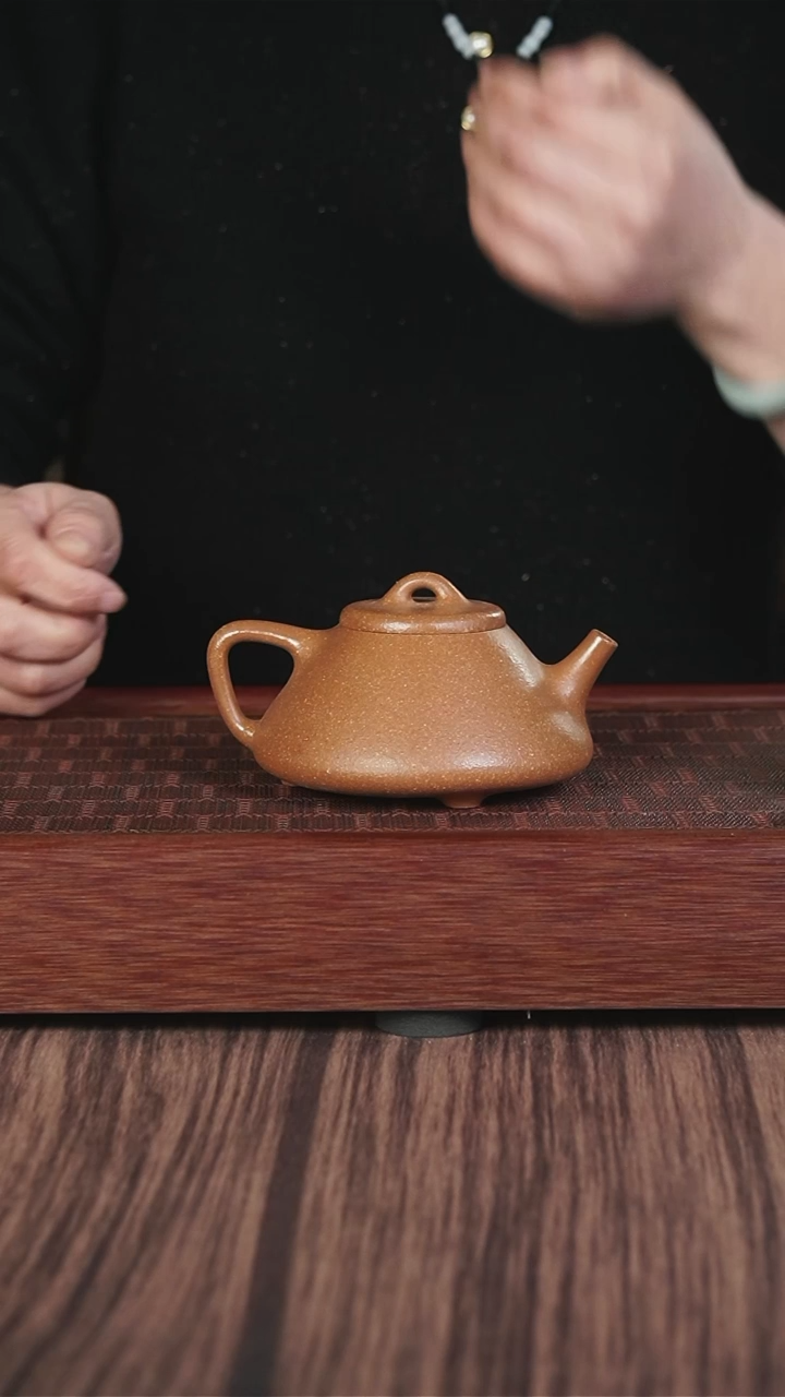 【闪购商品】紫砂茶壶黄降坡子冶石瓢