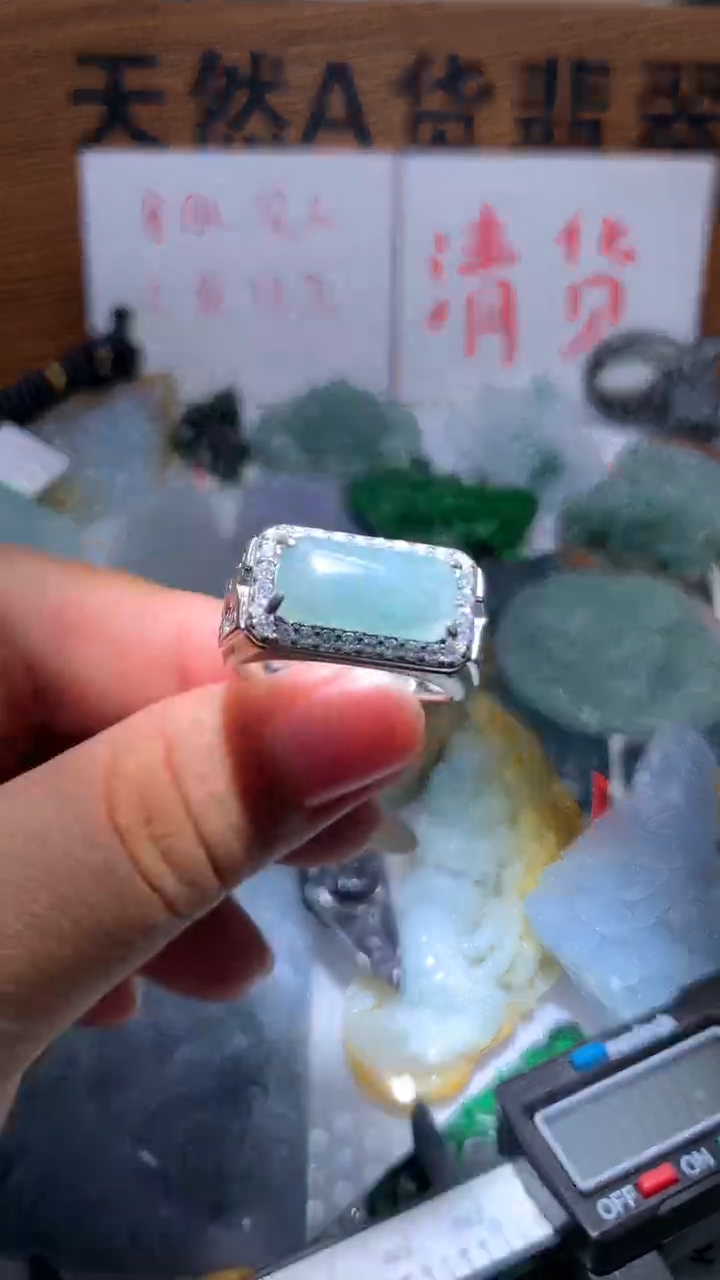 【闪购商品】翡翠颈饰未镶嵌保真天然A货翡翠