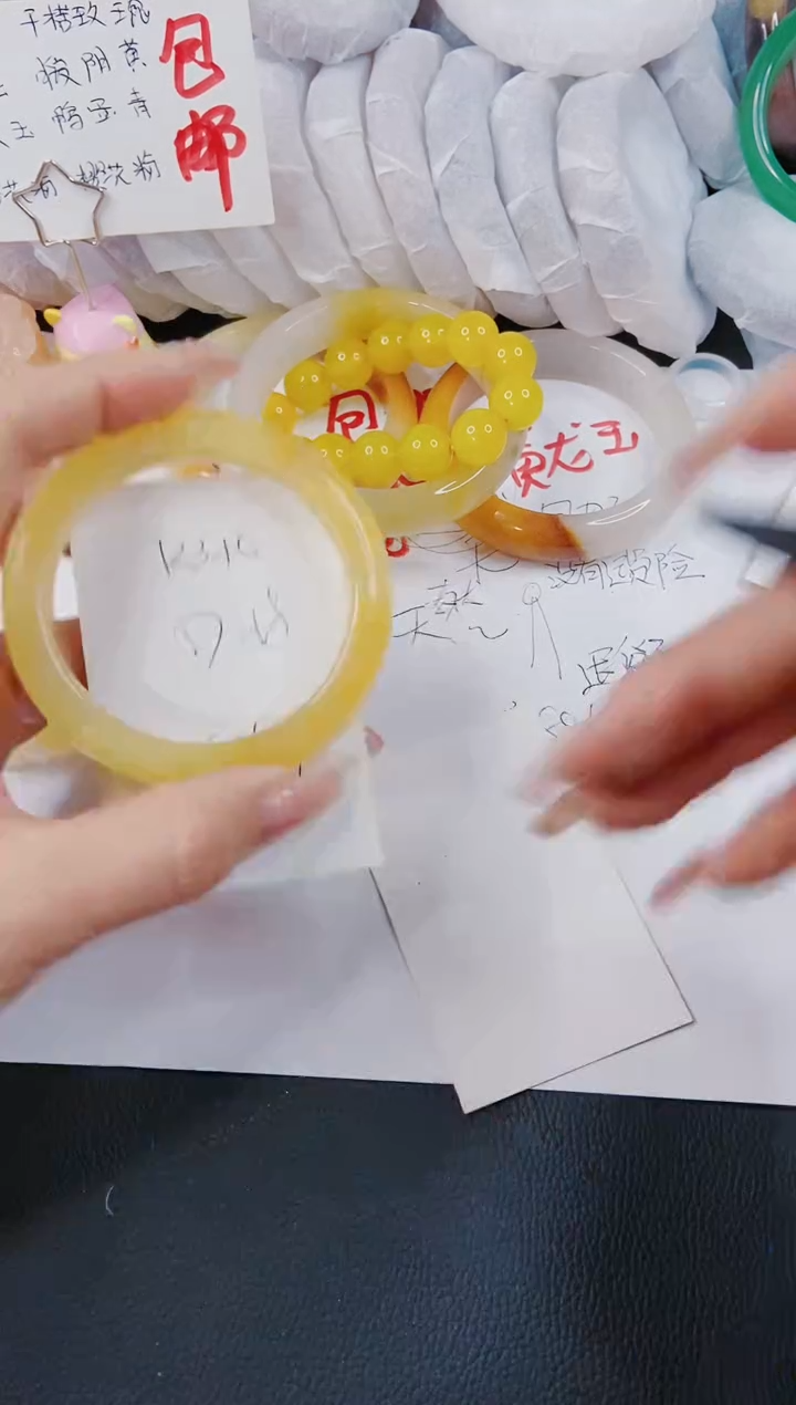 【闪购商品】石英质玉手镯未镶嵌K350-57/58