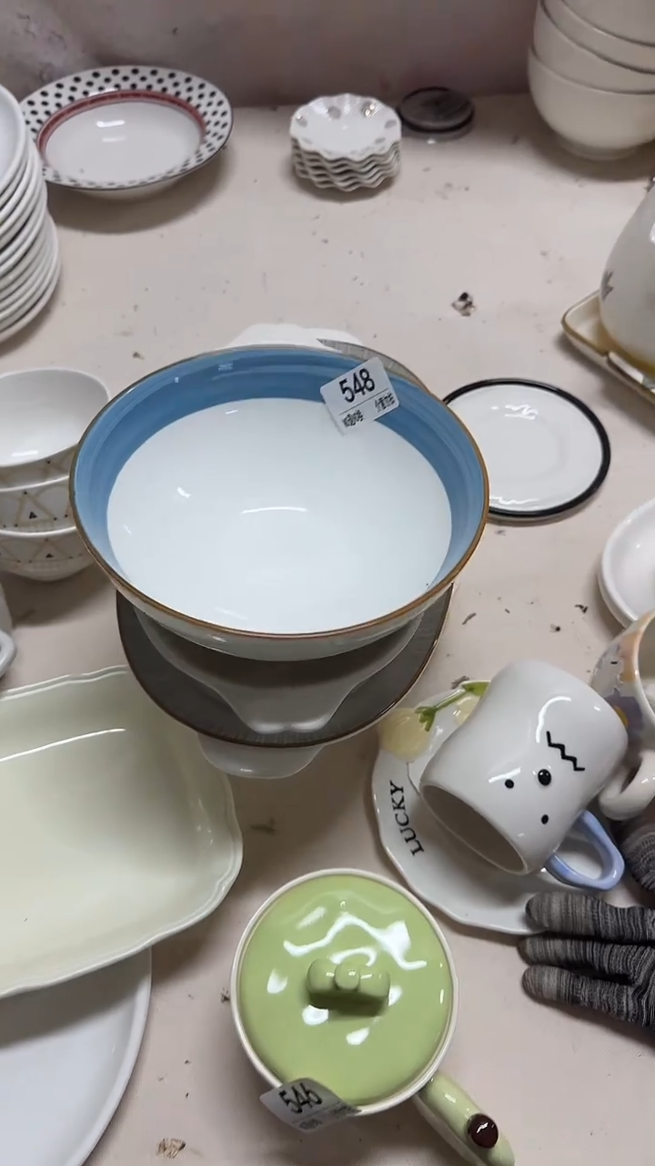 陶瓷手柄款微瑕四单包邮548