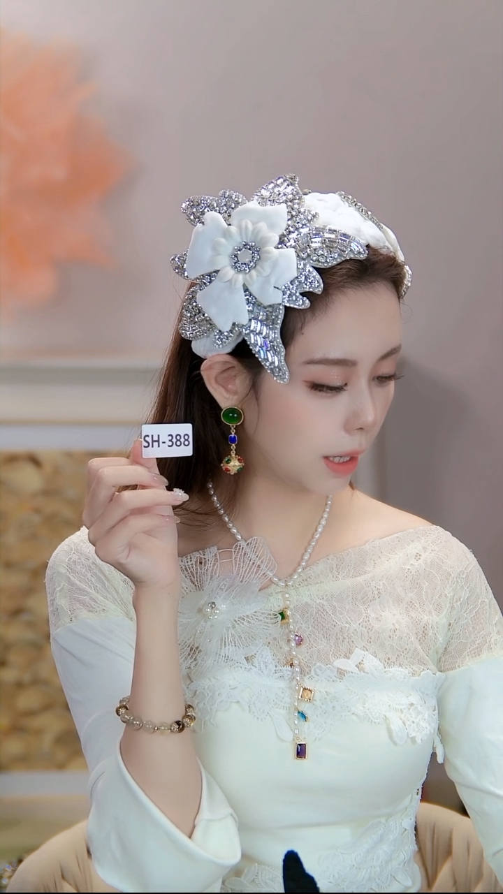 锌合金布艺发饰【SH-388】