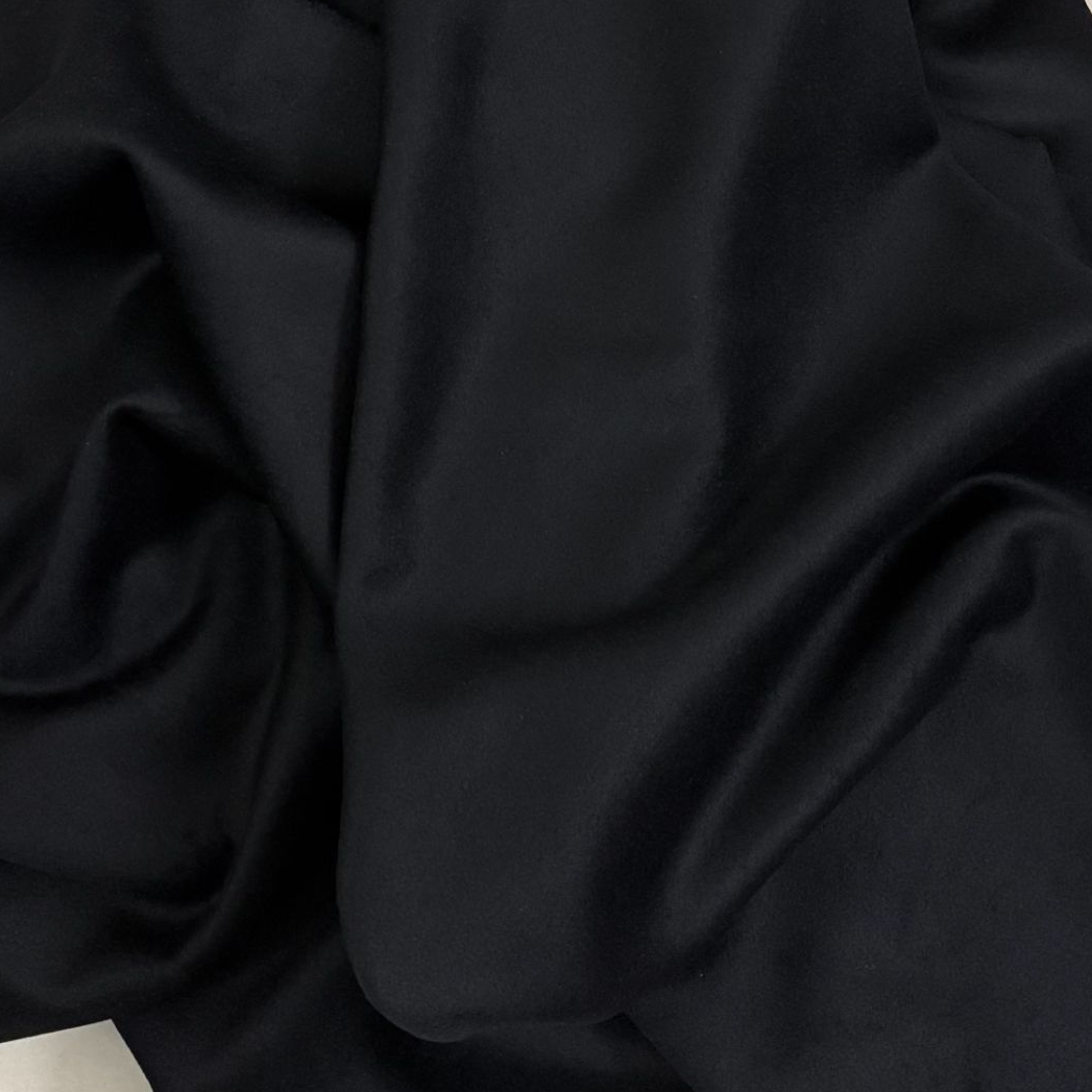 600克全毛【黑色单面羊毛】做大衣做西服做裤子做外套做裙子面料