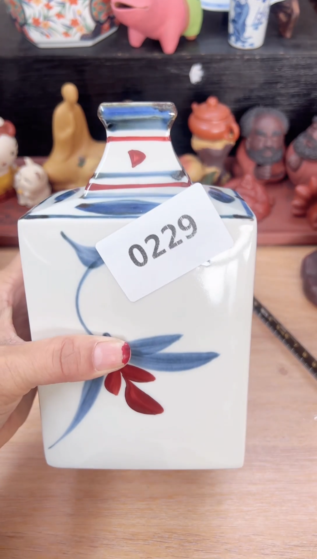 【闪购商品】瓷片常年青花壶一只45元