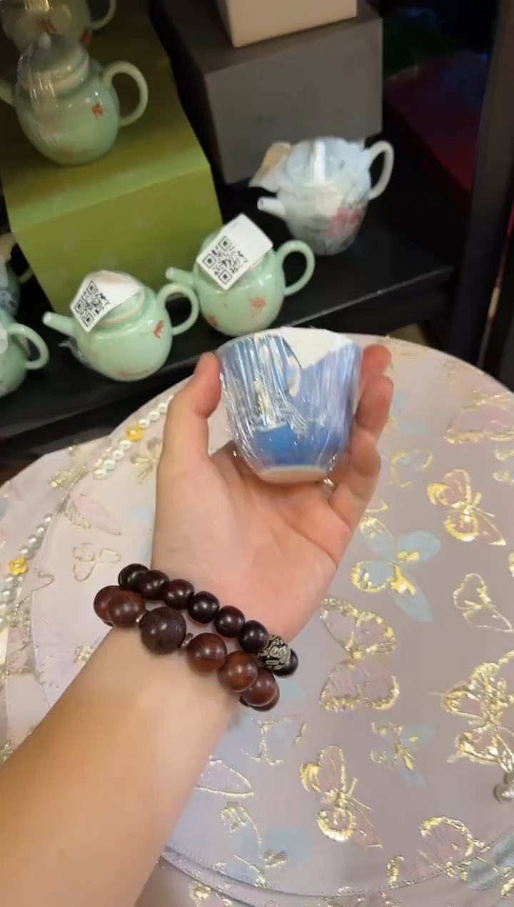 【闪购商品】瓷片盖碗大碗茶的茶器