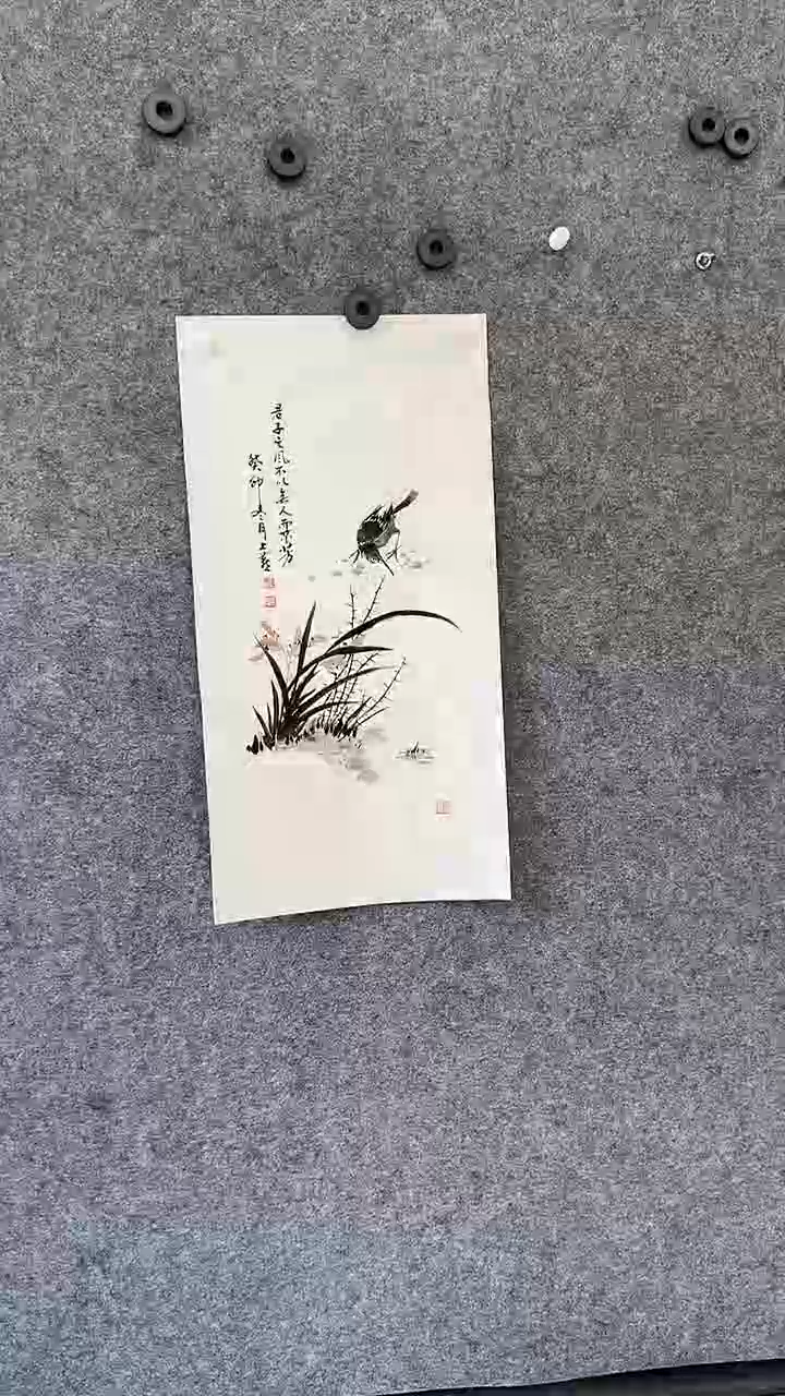 国画国画王生意兰花