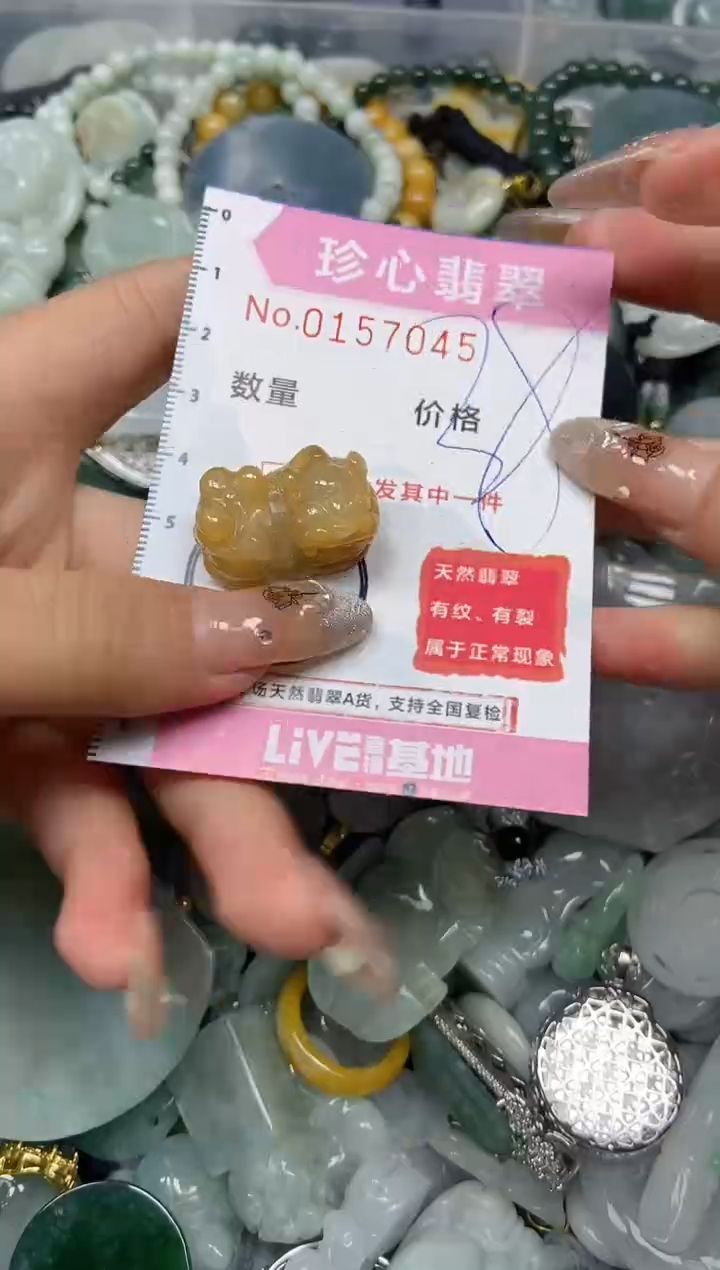 【闪购商品】翡翠颈饰未镶嵌闪购0157045