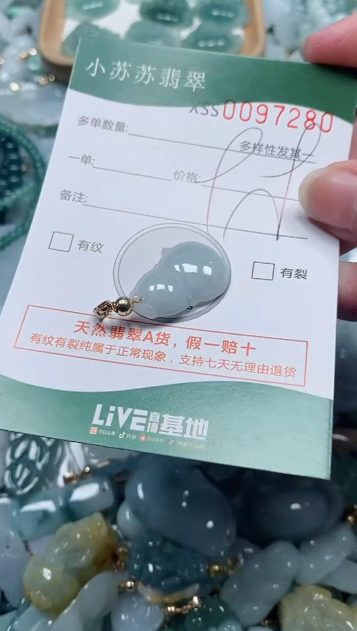 【闪购商品】翡翠颈饰未镶嵌闪购商品0097280