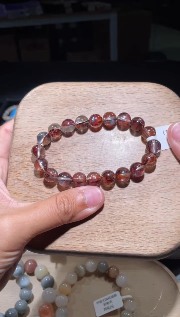 【闪购商品】水晶手链未镶嵌67号多样性发货一E 9+