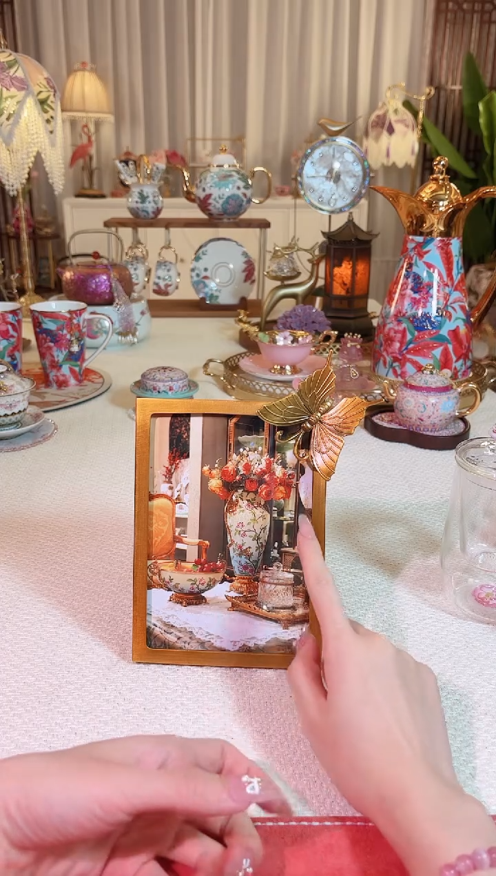 【闪购商品】玻璃KSTL - 蝴蝶相框