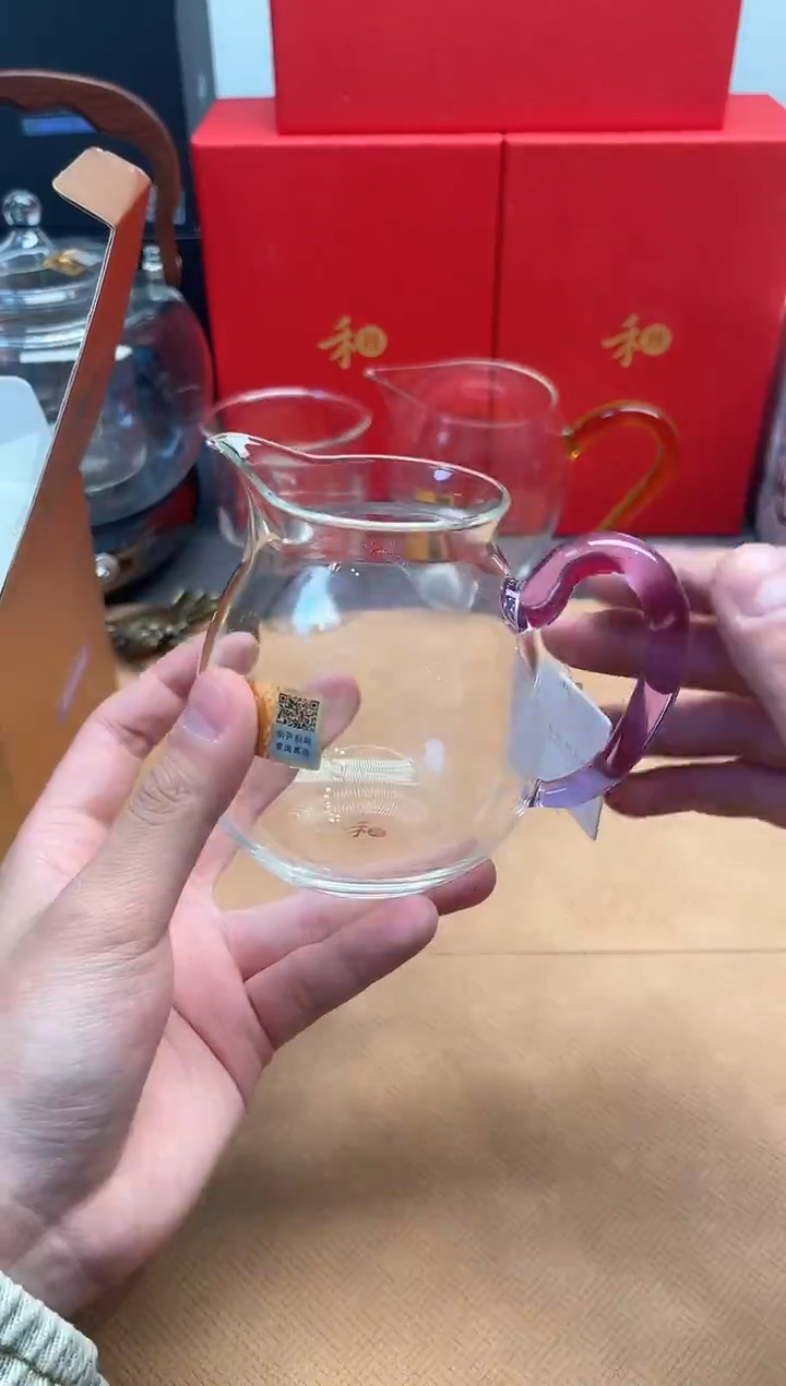 【闪购商品】晶彩/清悦茶海/浅紫     