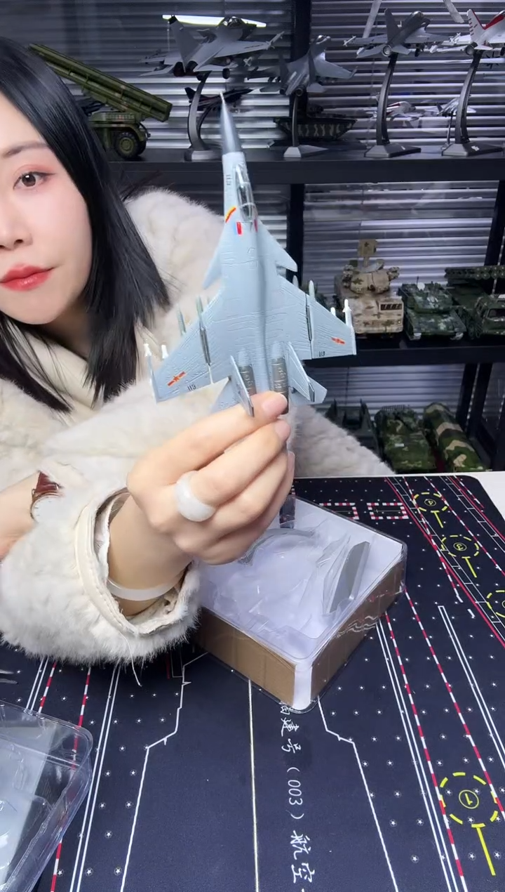 1/144歼15飞机模型          