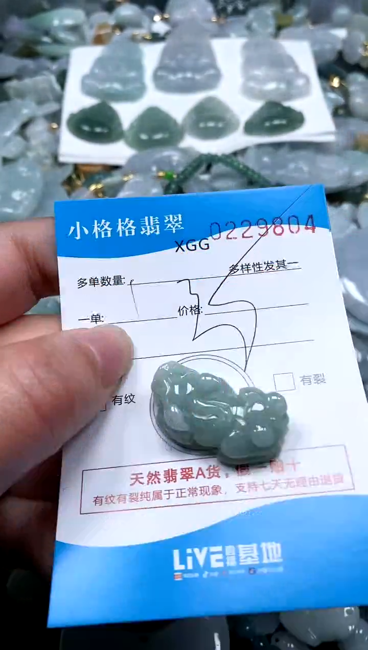【闪购商品】翡翠颈饰未镶嵌闪购商品0229804