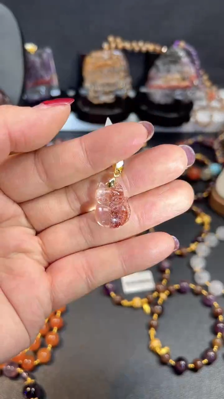 【闪购商品】水晶颈饰未镶嵌【百晶灵儿】天然定制款