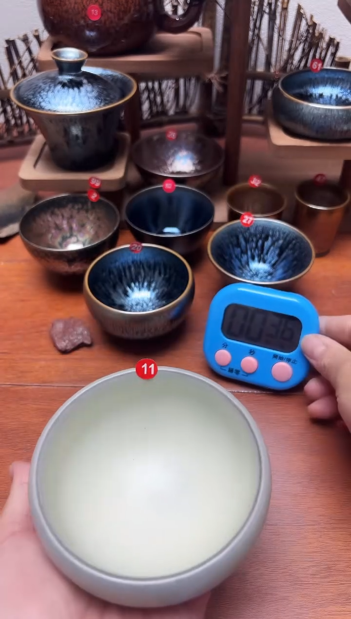 茶盏鸿****饰11号建盏工匠茶器