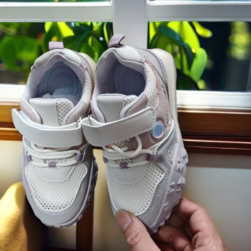 669儿童鞋子春季单网新款男女童百搭运动鞋软底潮鞋