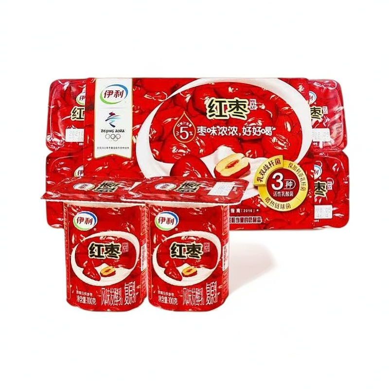【特价】伊利低温红枣酸奶100g*8杯3549（临期2-7天）