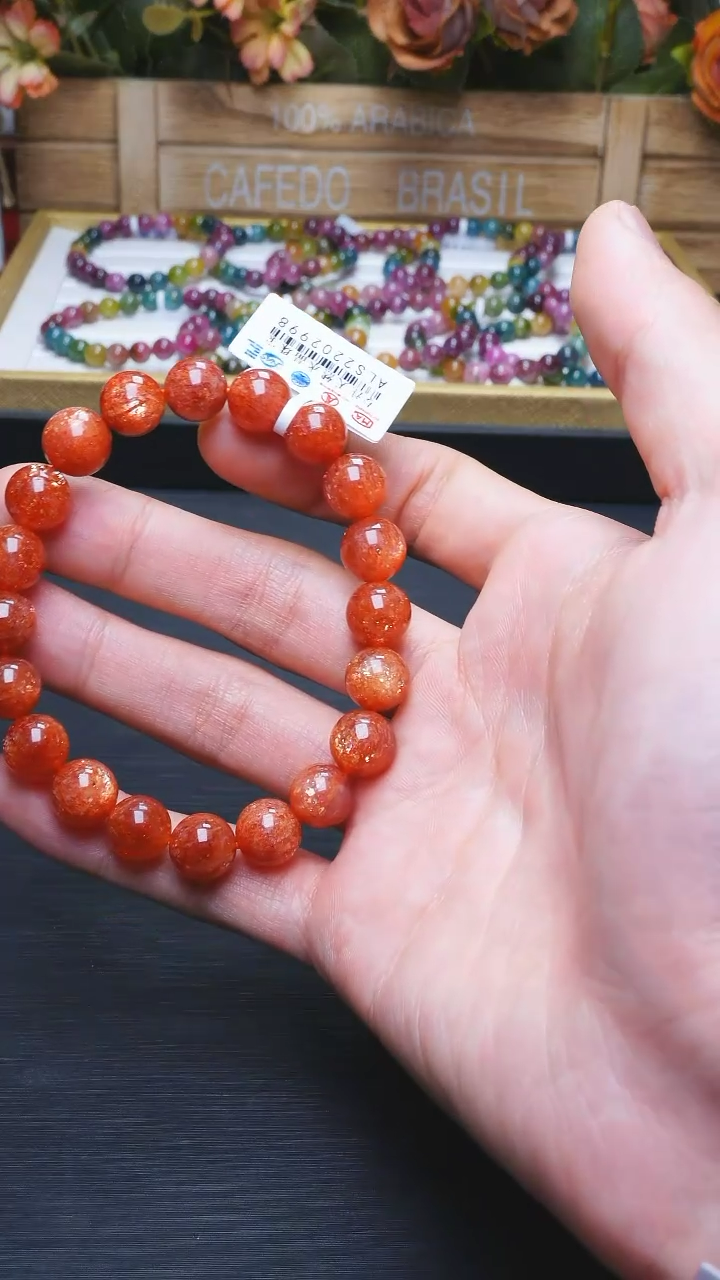 【闪购商品】长石L015金太阳单圈9mm未镶嵌多样性发其一