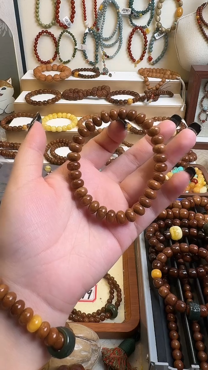 手串库克未镶嵌特级库克算盘珠单圈