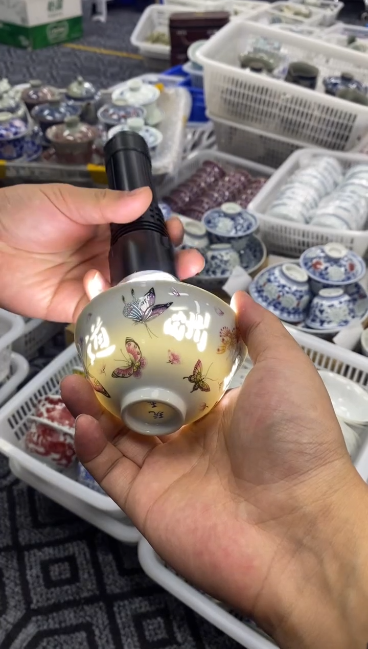 摆件陶景德陶瓷茶具容量约80