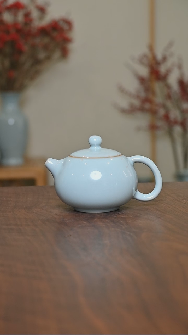 【闪购商品】其他手拉西施壶 150毫升天青釉 朱晓辉款