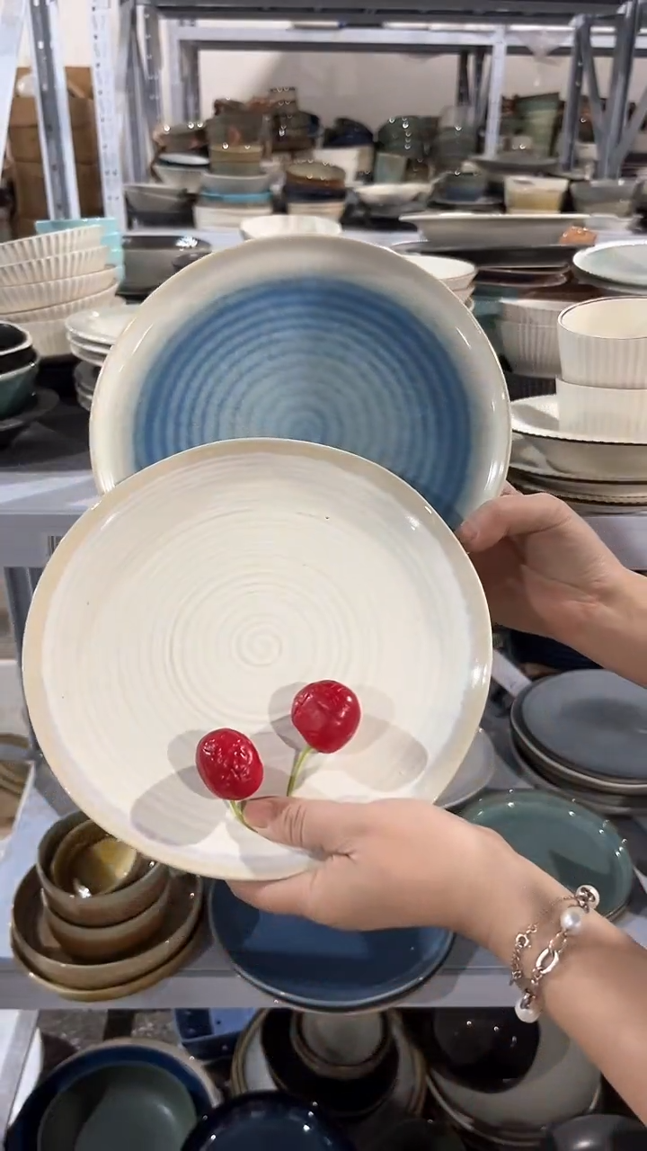 【闪购商品】瓷片外贸尾货瑕疵满20包邮X2 小盘组合