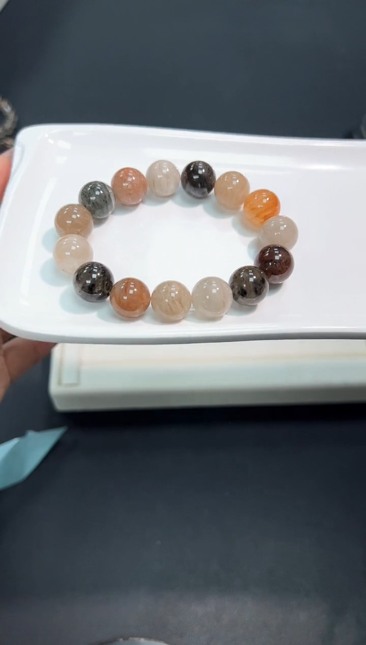 【闪购商品】水晶手串未镶嵌57H多样性发其一/1条默认微瑕