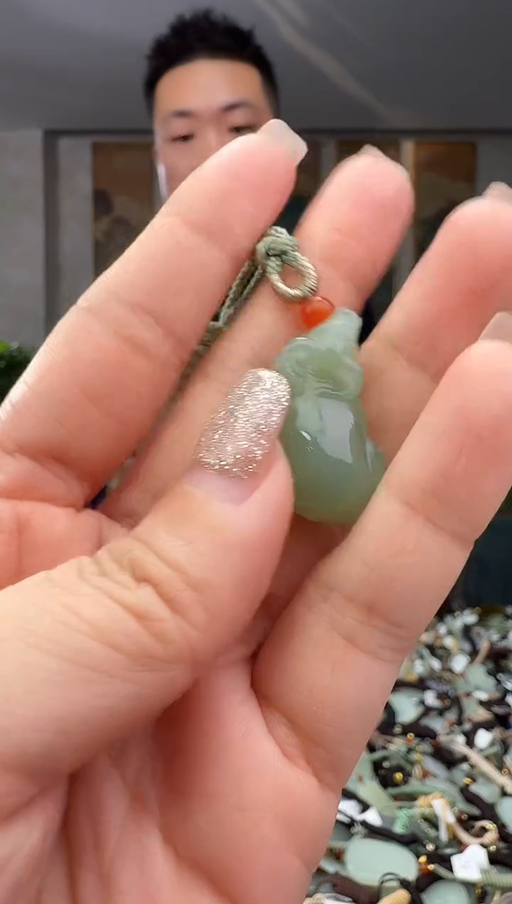 颈饰未镶嵌和田玉拍一发一多样性发货