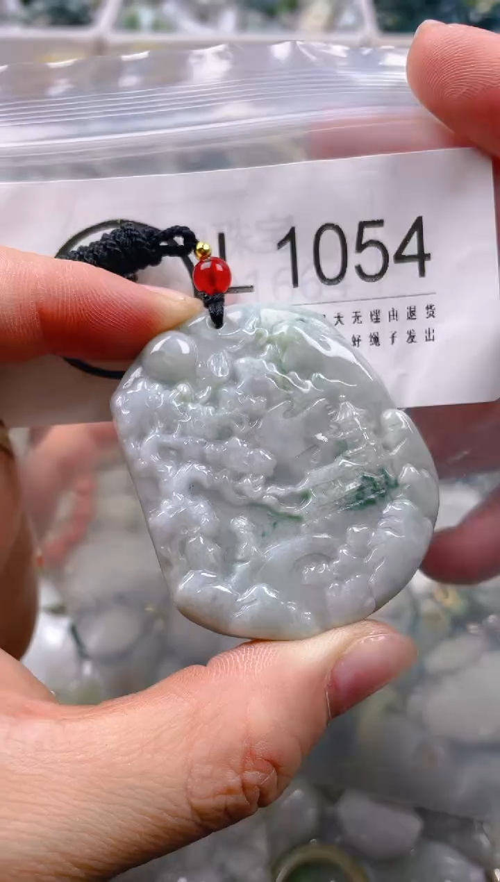 【闪购商品】翡翠颈饰未镶嵌/L/翡翠A货一图一物