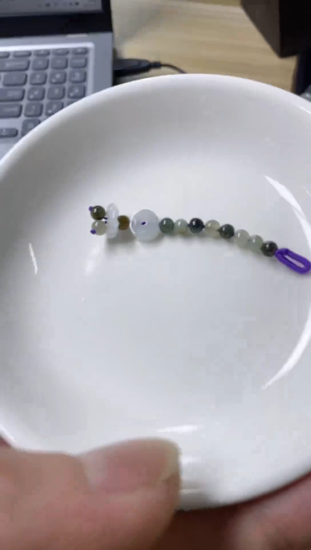 【闪购商品】翡翠颈饰未镶嵌天然缅甸翡翠A货手机挂