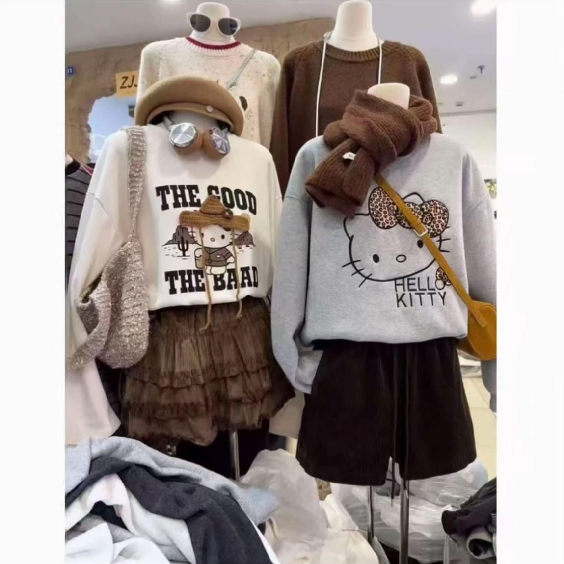 【D618-D672】APM韩货泡菜国原单 小众秋冬韩货设计感上衣 12月21