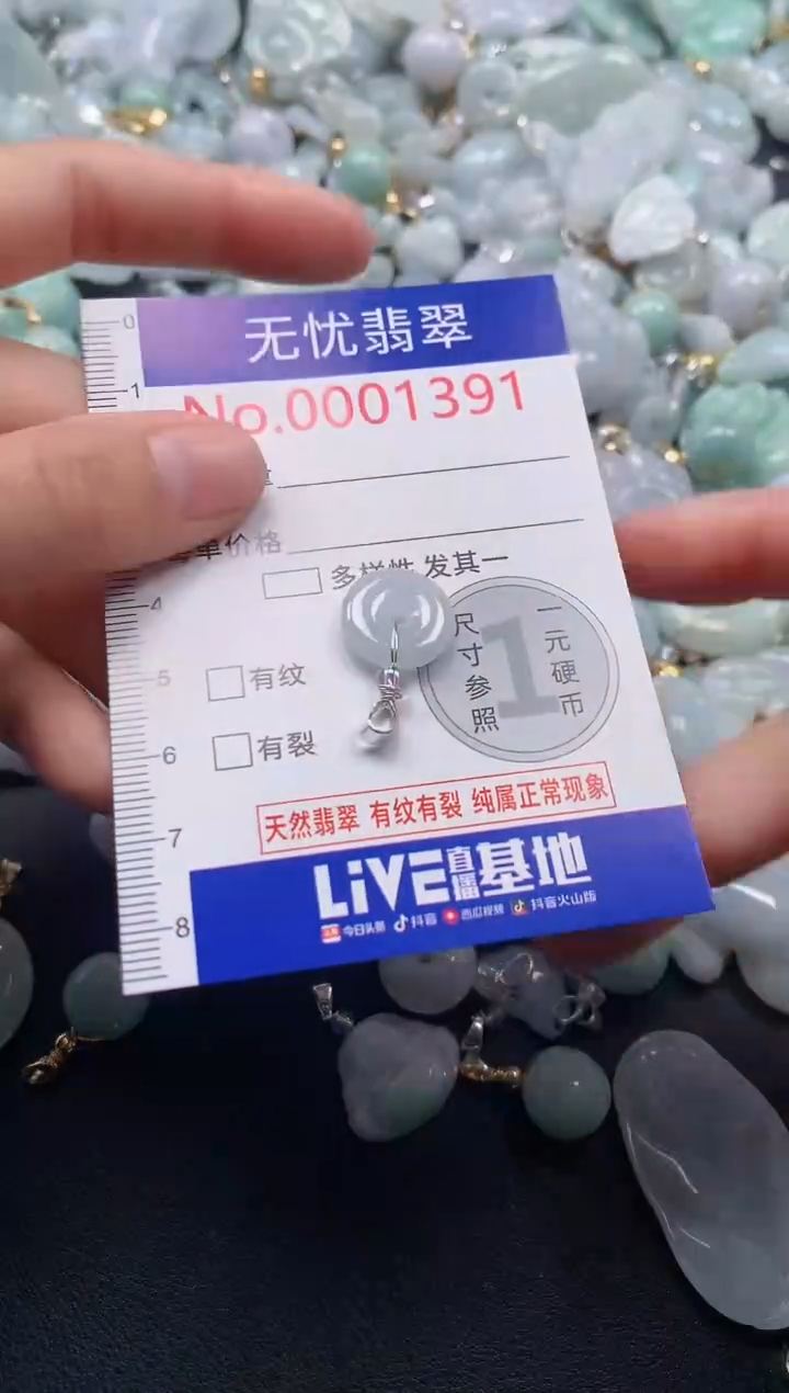 颈饰未镶嵌翡翠1391