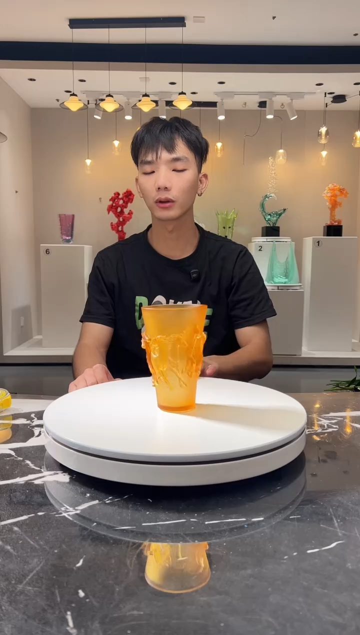 摆件巴比特美学 八马花器