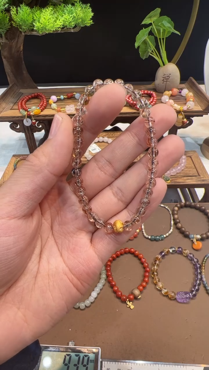 【闪购商品】水晶手串未镶嵌@@手饰
