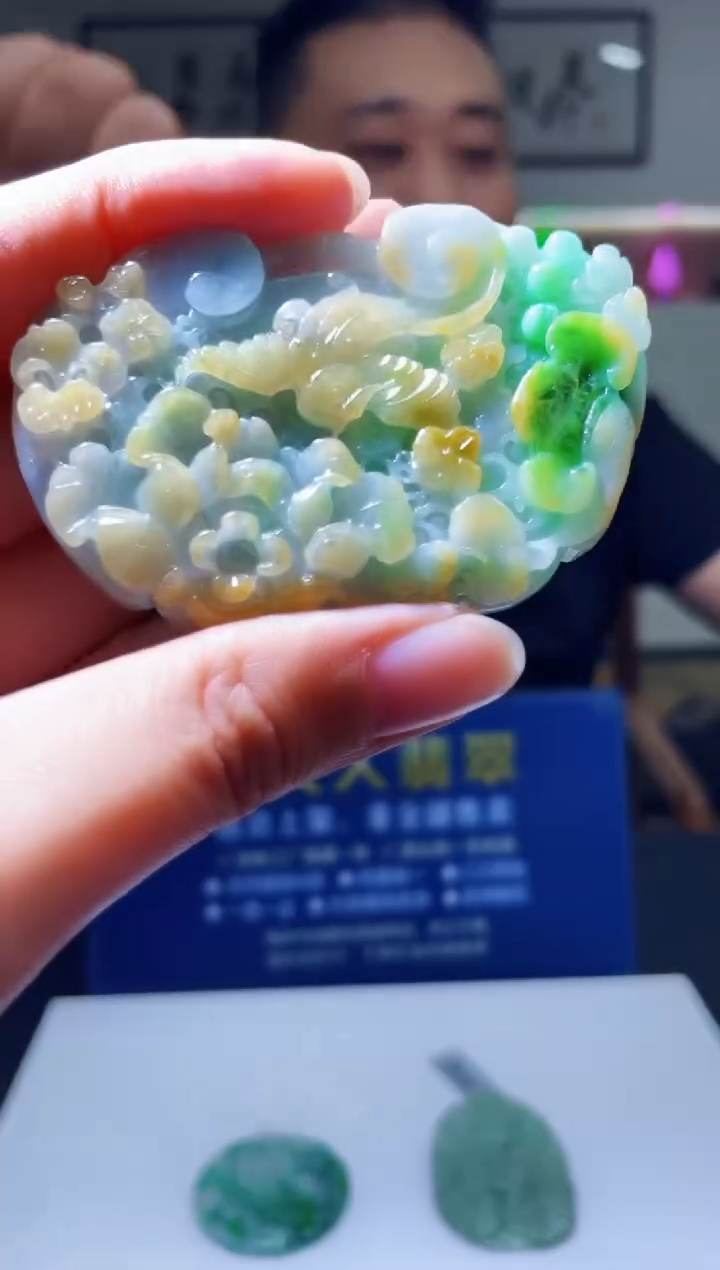 【闪购商品】翡翠颈饰未镶嵌M-@@HJZA022133