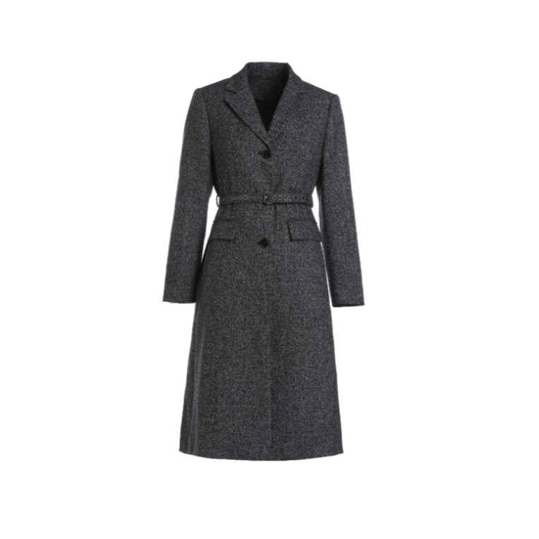 经典时尚优雅毛呢外套气质女士绵羊毛