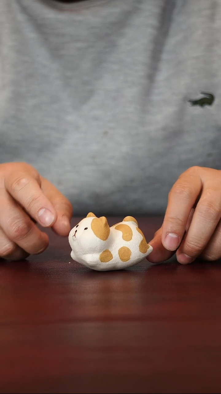 原矿高端紫砂-小奶猫