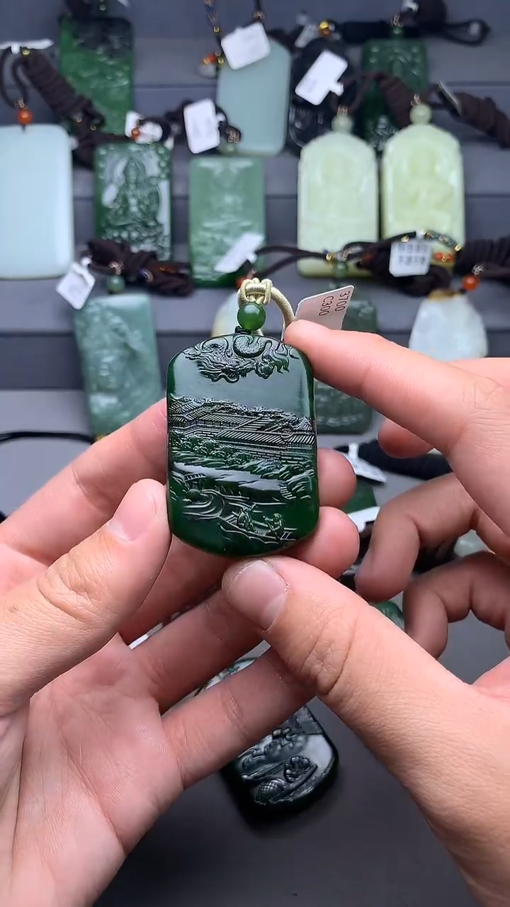 【闪购商品】定制和田玉挂件拍一发一不退不换