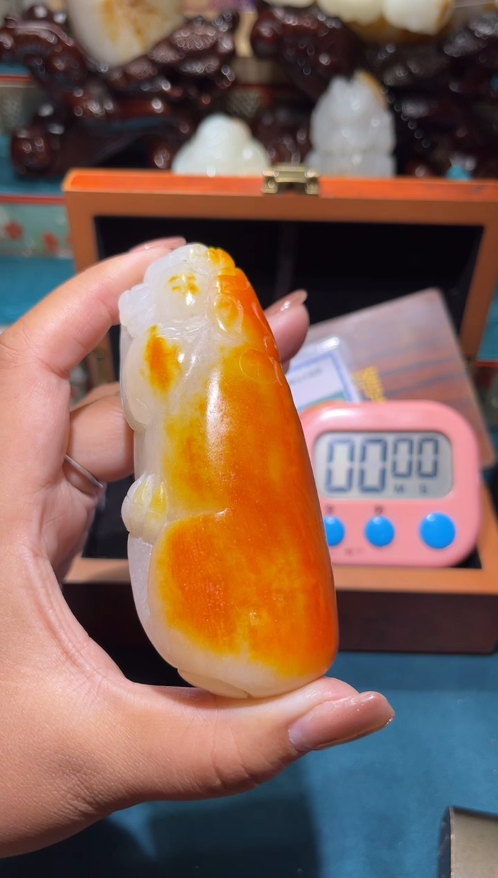 未镶嵌和田玉挂件一**凉1