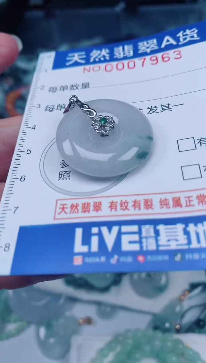 颈饰未镶嵌翡翠00007963