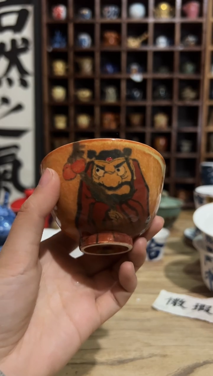 【闪购商品】观云听雨原创手绘茶具