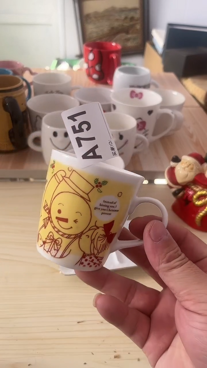 其他陶橘**噜陶瓷水杯一物一闪