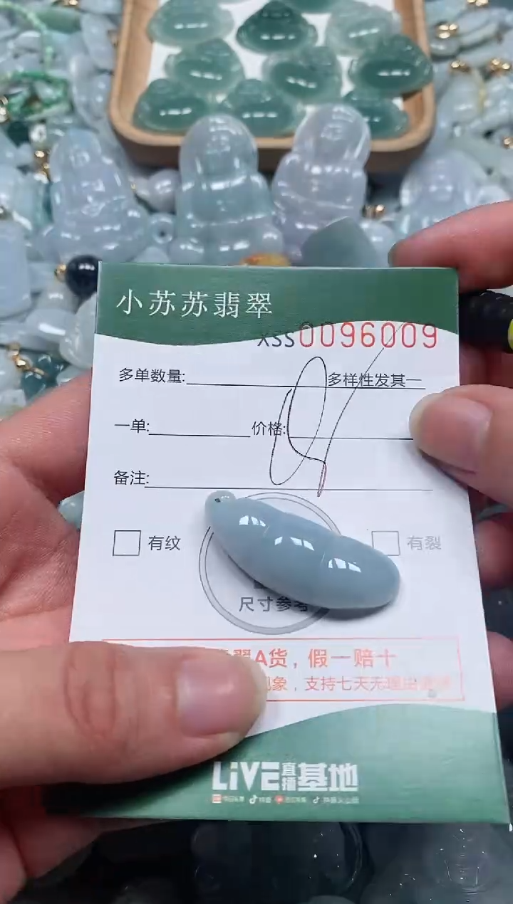 【闪购商品】翡翠颈饰未镶嵌闪购商品0096009