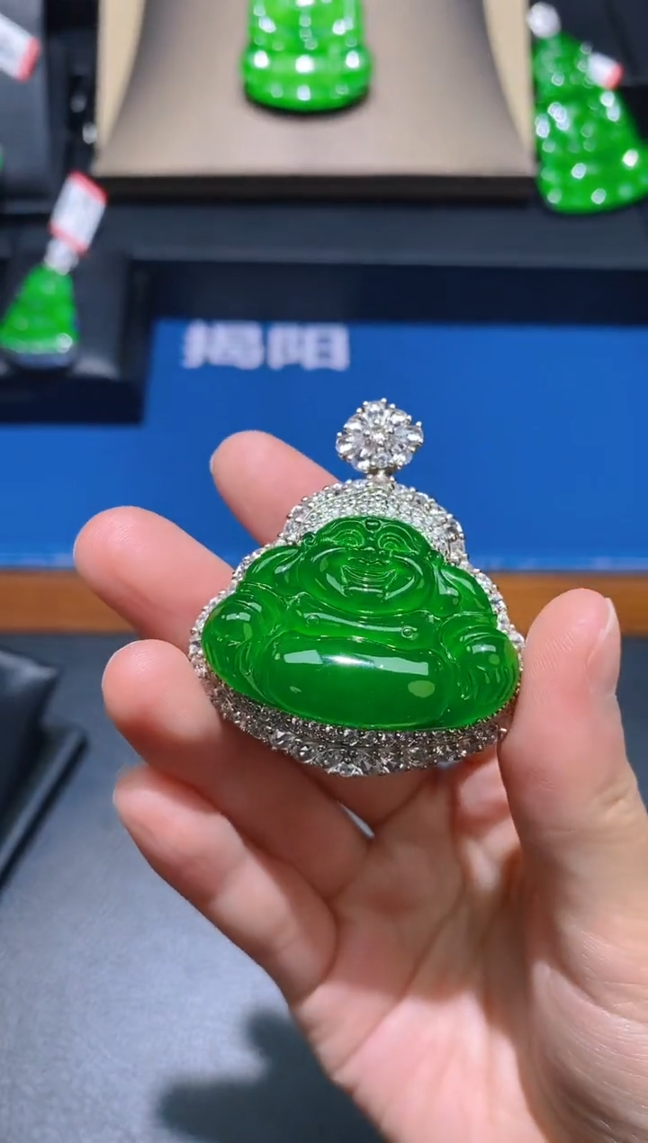 【闪购商品】翡翠颈饰未镶嵌天然A货翡翠29