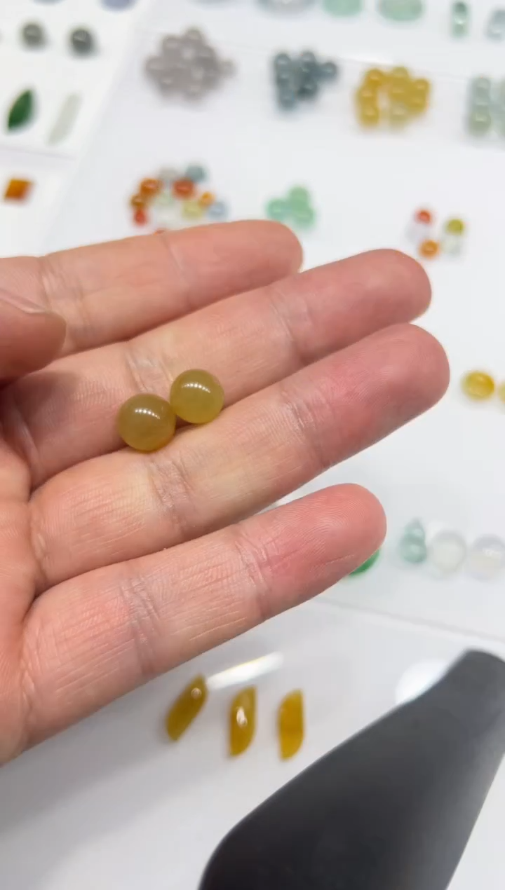 【闪购商品】定制翡翠未镶嵌珠子