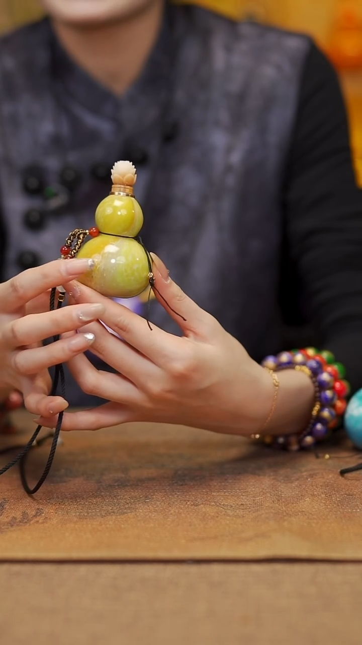 【闪购商品】553宴禾堂大漆脖挂葫芦98