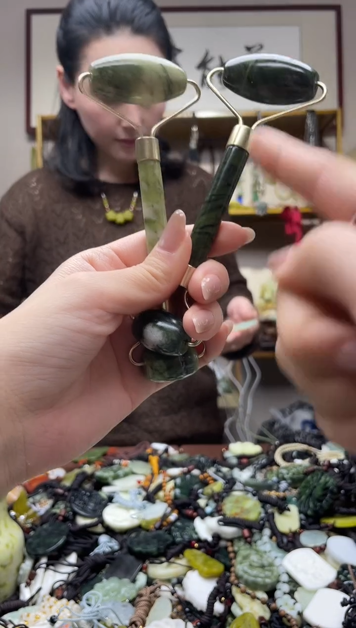 未镶嵌岫玉吊坠多样性发货拍一发一