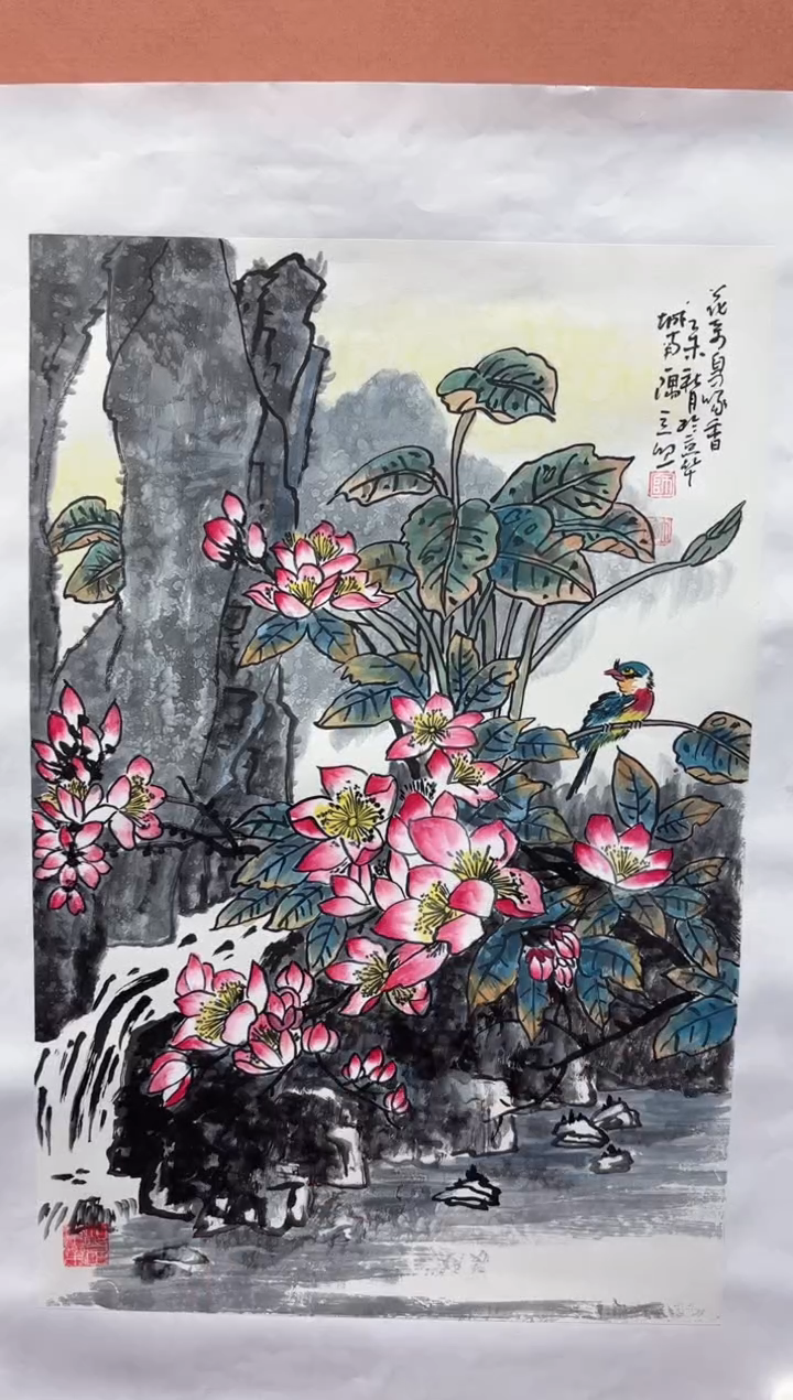 国画师立照老师国画作品