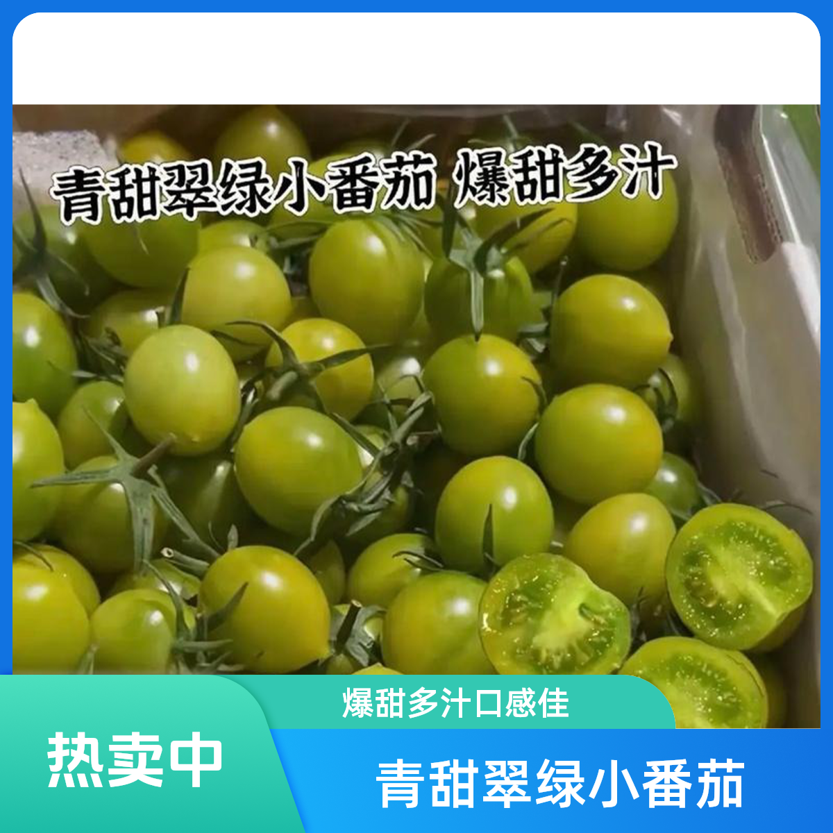 爆汁青甜小番茄一斤